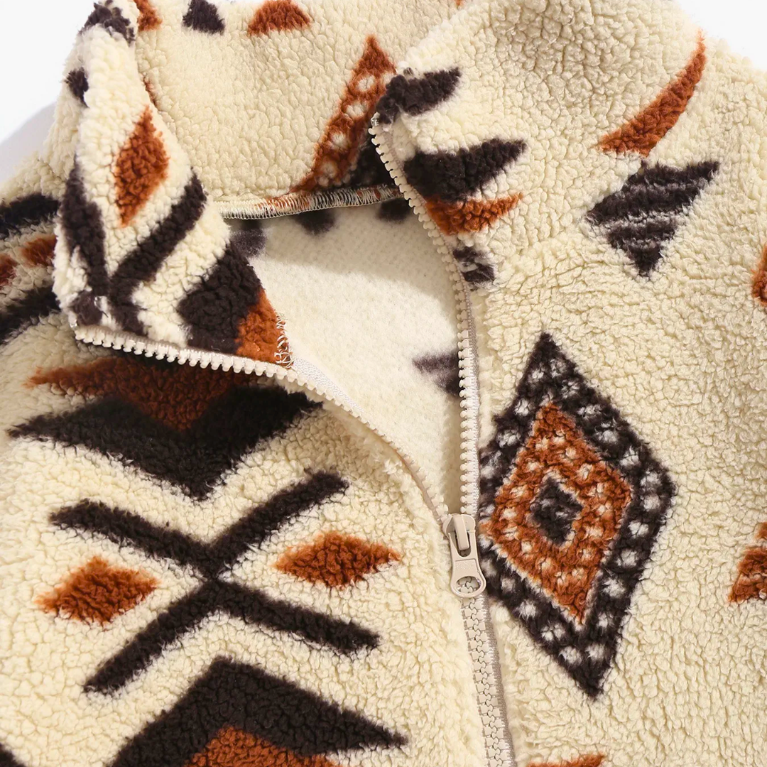 Aztec Trails Zip Fleece