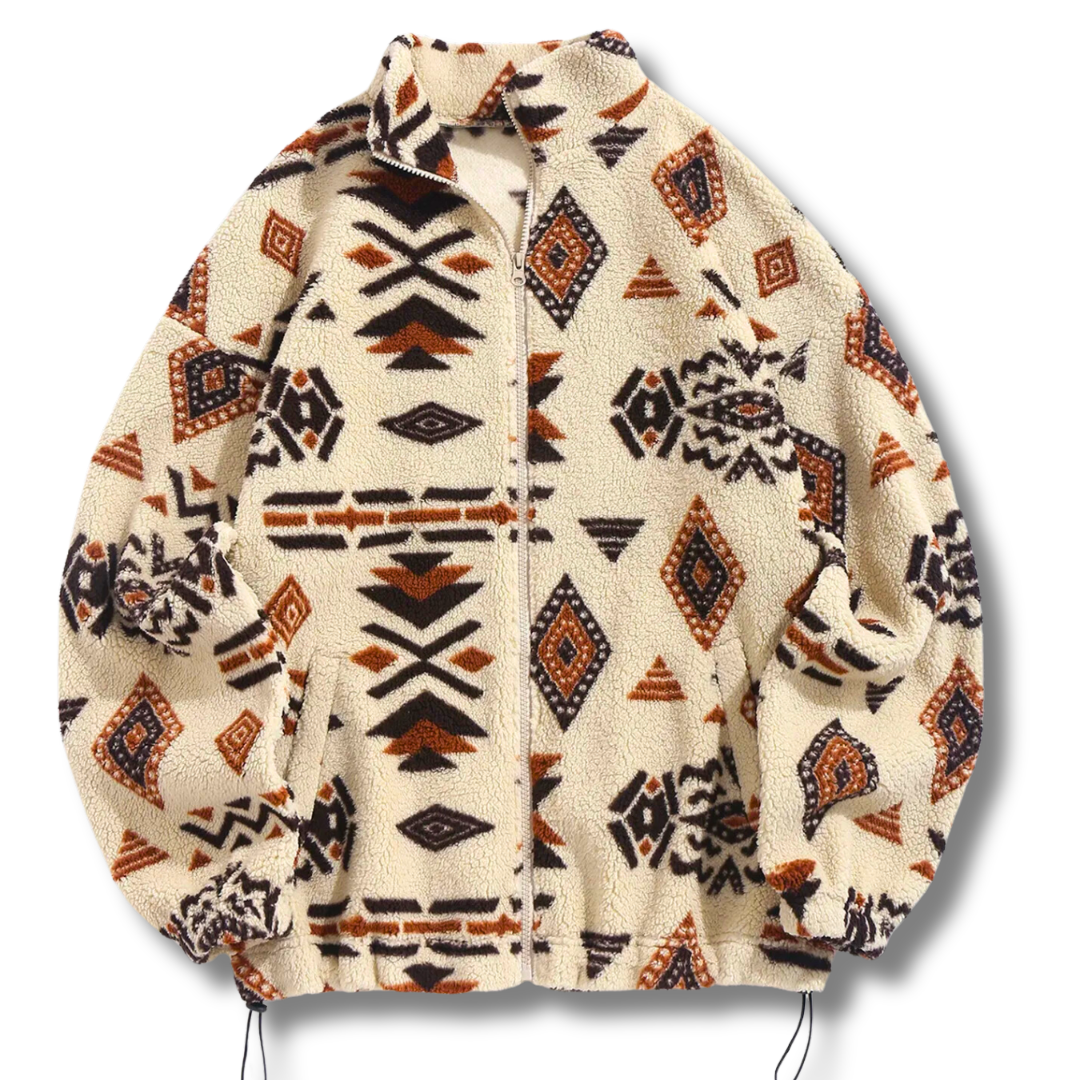 Aztec Trails Zip Fleece