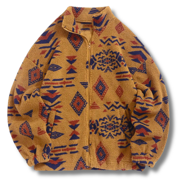 Aztec Trails Zip Fleece