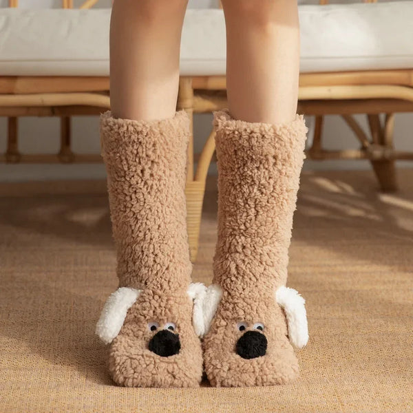 Bark & Snuggle Sherpa Socks