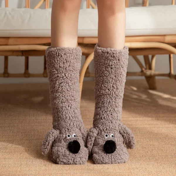 Bark & Snuggle Sherpa Socks