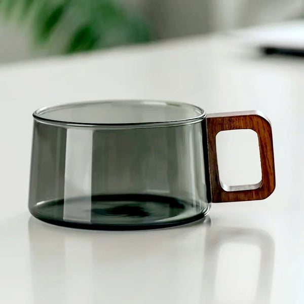 Sagewood Glass Mug Set