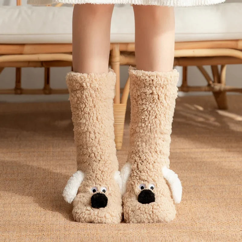 Bark & Snuggle Sherpa Socks