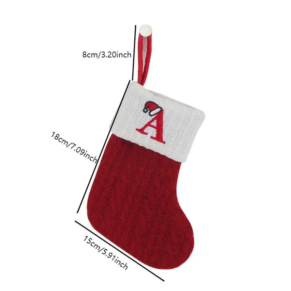 Personalised Christmas Charm Stocking