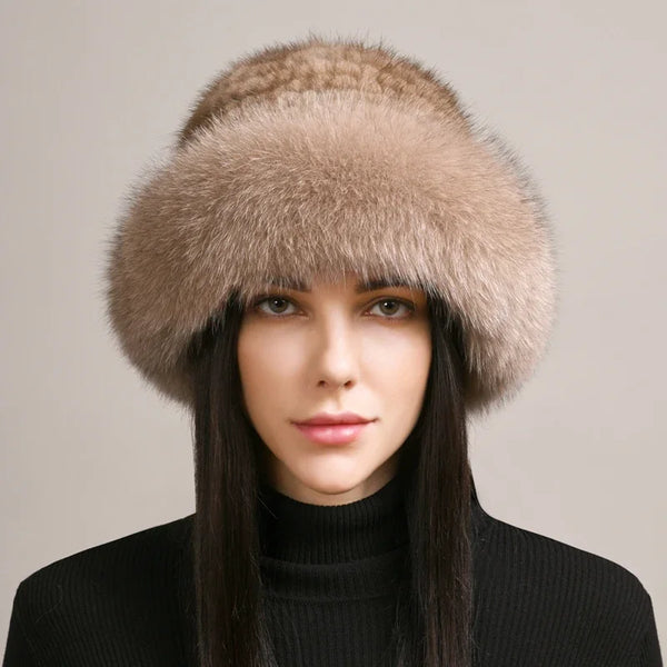 Velvet Frost Mink Fur Hat