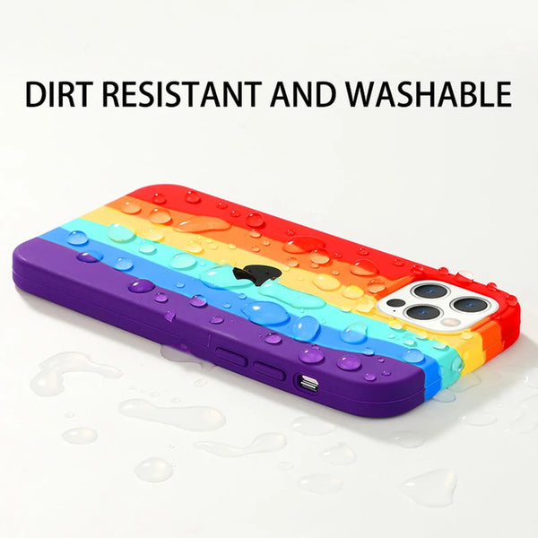 Rainbow Radiance iPhone Case