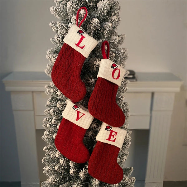 Personalised Christmas Charm Stocking